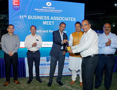 Cyfuture bags award at the 11th TATA Power DDL-Business Associates Meet