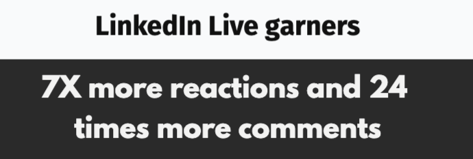 Linkedin Live Garners